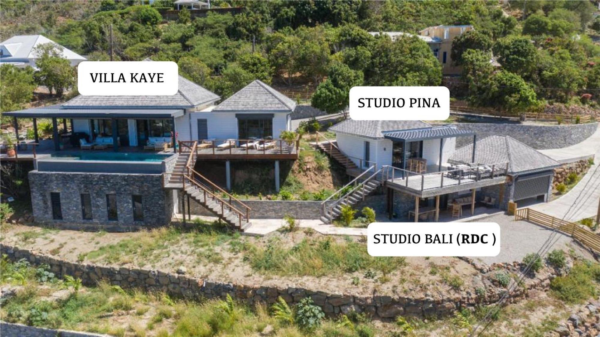 Domaine De Sweet Hill - 4 Villas Et 2 Studios Salines Exterior photo